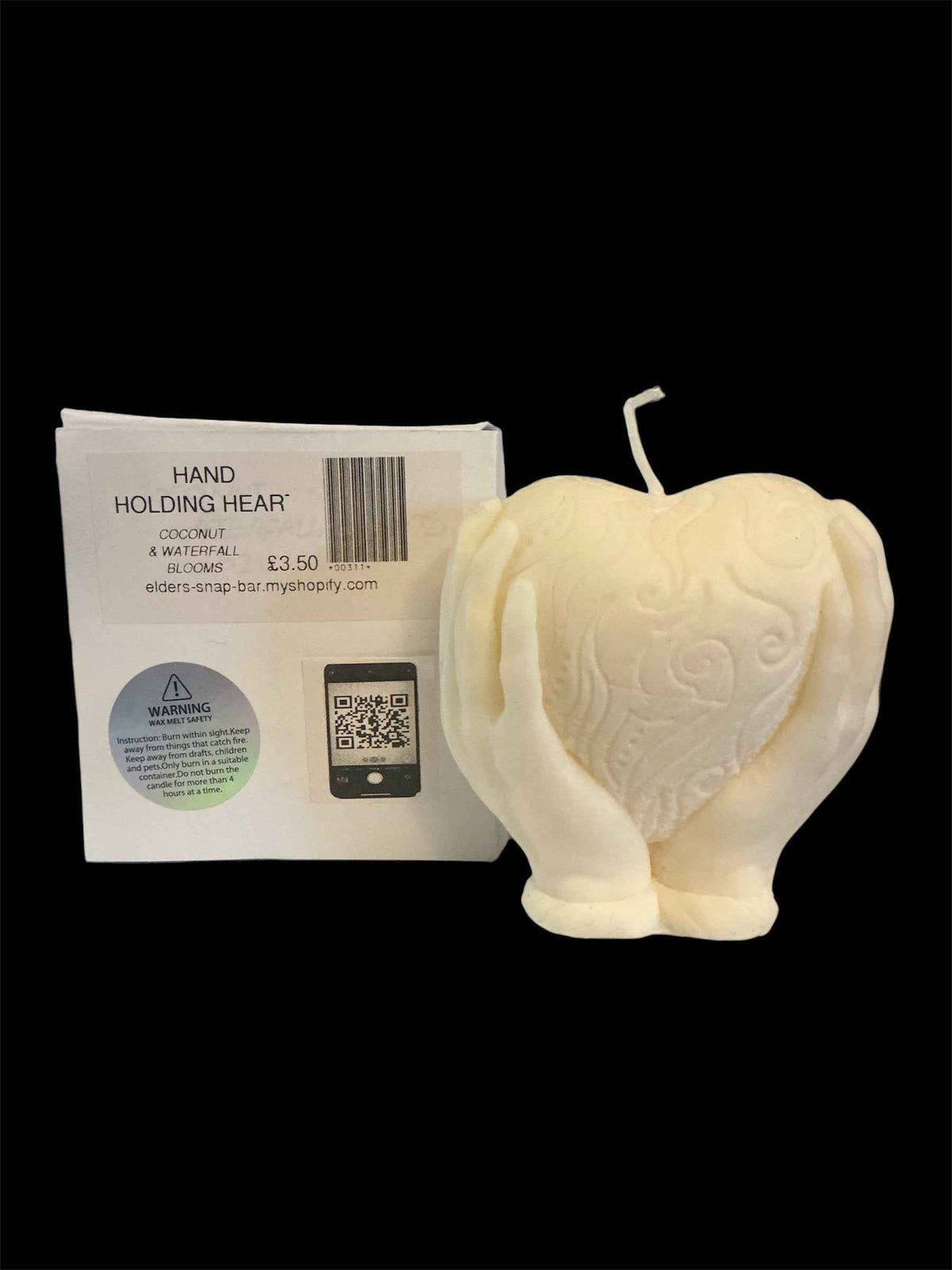 Hand Holding Heart - Coconut & Waterfall Blooms