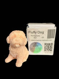 Fluffy Dog - Pomegrante Noir