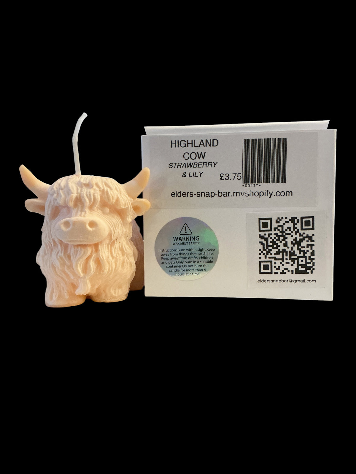 Highland Cow - Strawberry & Lily