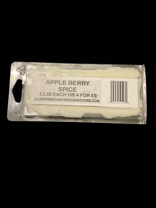 Apple Berry Spice Soy Wax Melt - Infuse Your Space with Warm Autumn Aromas - Elders Snap Bar