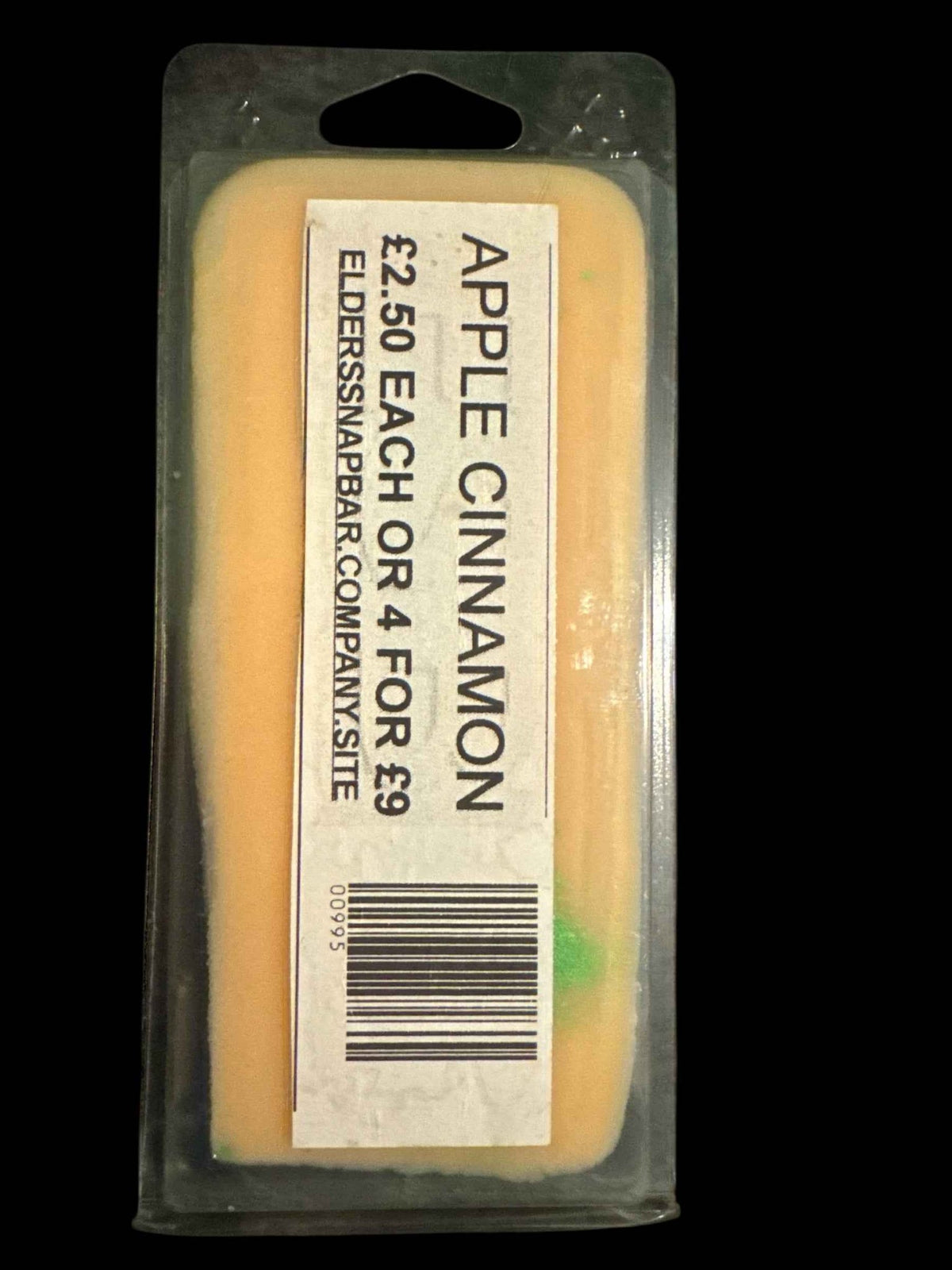 Apple Cinnamon Soy Wax Melt - Experience the Cozy Aroma of Fall - Elders Snap Bar