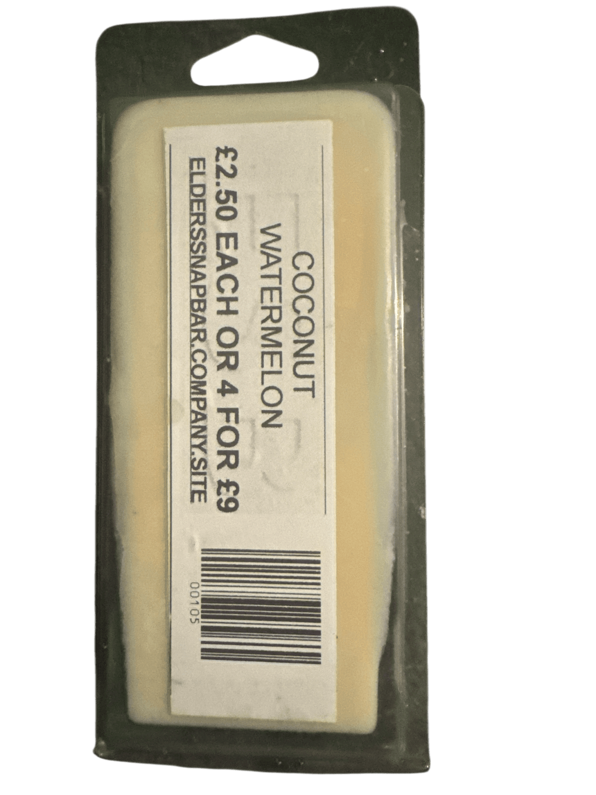 Coconut Watermelon Soy Wax Melt - Refresh Your Space with Vibrant Summer Scents - Elders Snap Bar