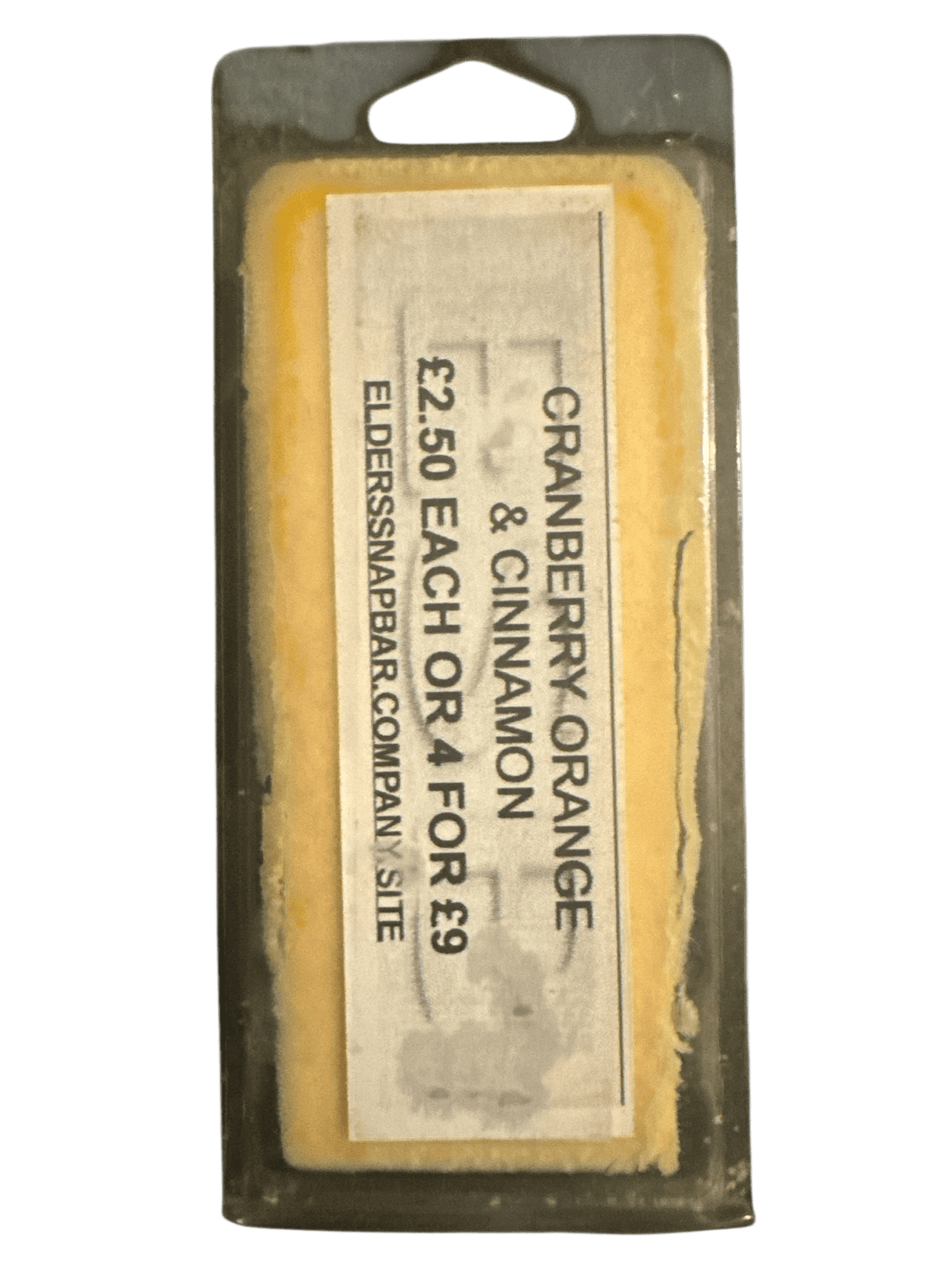 Cranberry Orange & Cinnamon - Elders Snap Bar