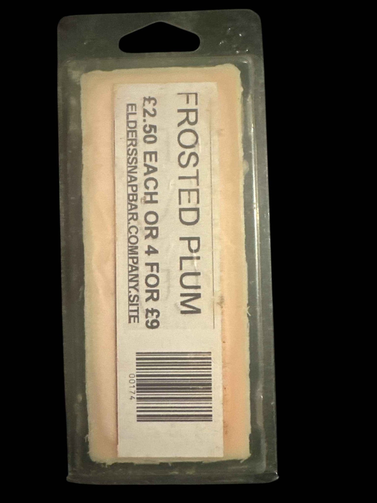 Frosted Plum Soy Wax Melt: Transform Your Space with Juicy Fragrance Magic - Elders Snap Bar