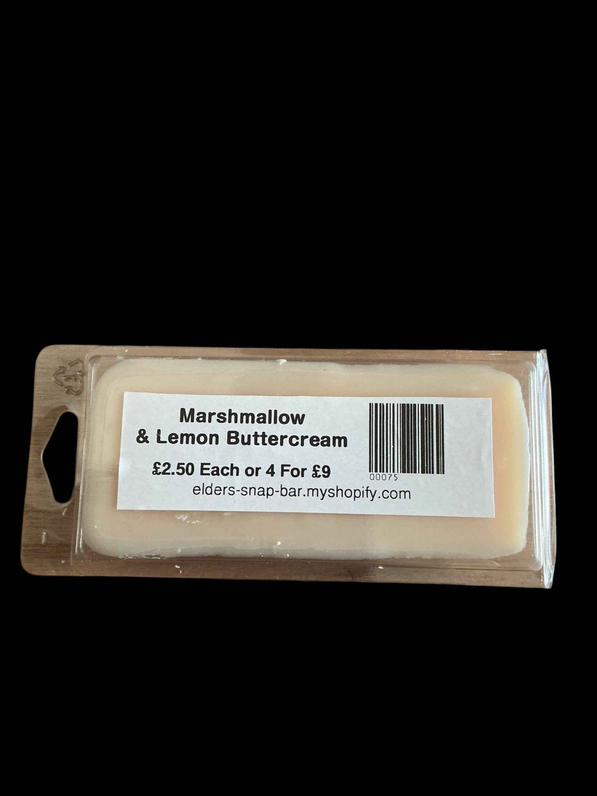 Indulge in Bliss with Marshmallow Lemon Buttercream Soy Wax Melt - Elders Snap Bar