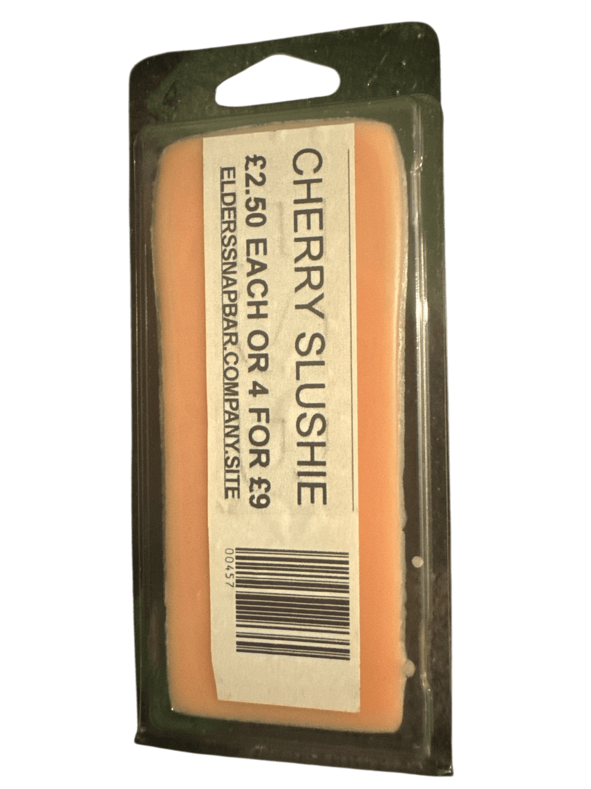 Indulge in Sweetness: Cherry Slushie Soy Wax Melt - Elders Snap Bar