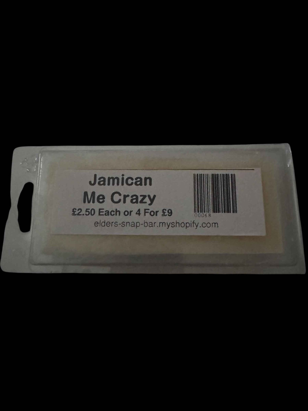 Jamaican Me Crazy Soy Wax Melt - Ignite Your Senses with Tropical Bliss - Elders Snap Bar