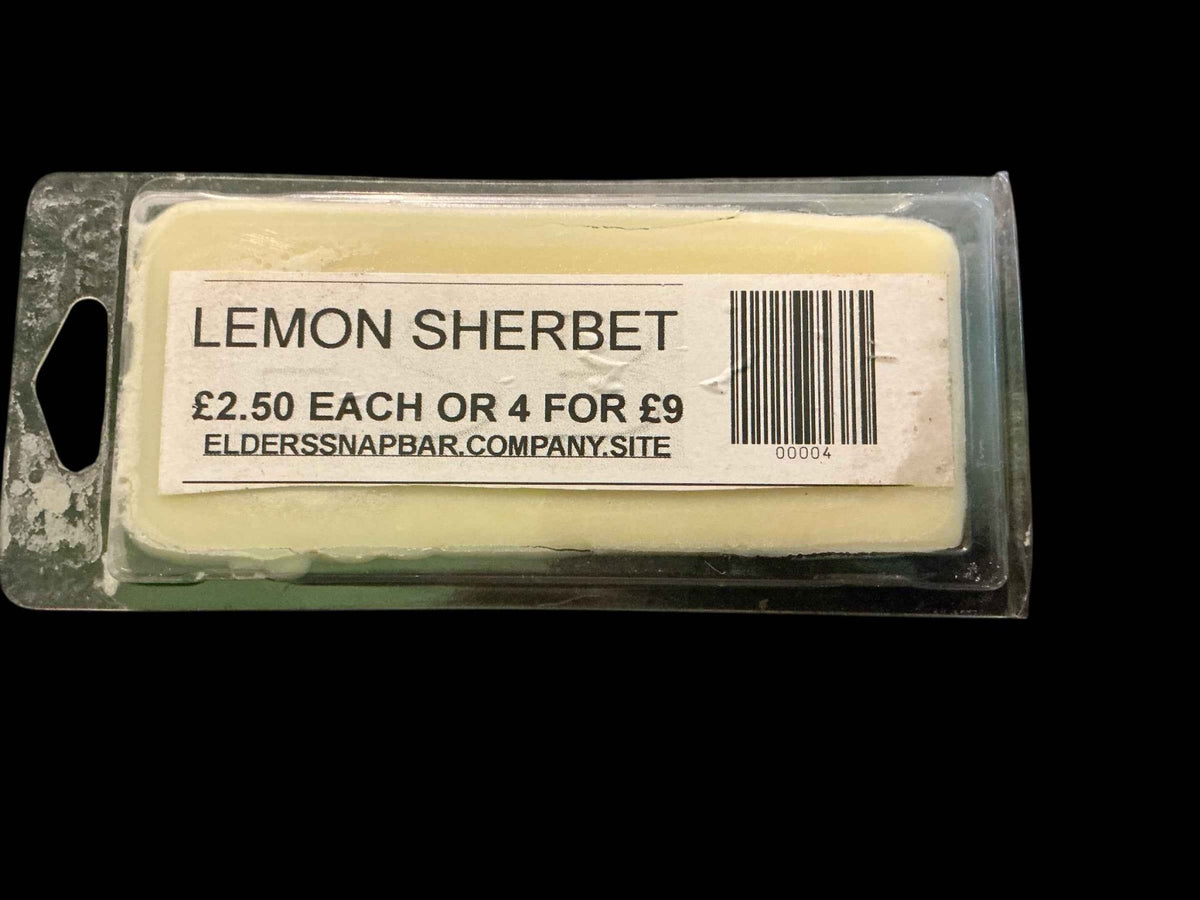 Lemon Sherbet Soy Wax Melt - Brighten Your Space with Zesty Freshness - Elders Snap Bar