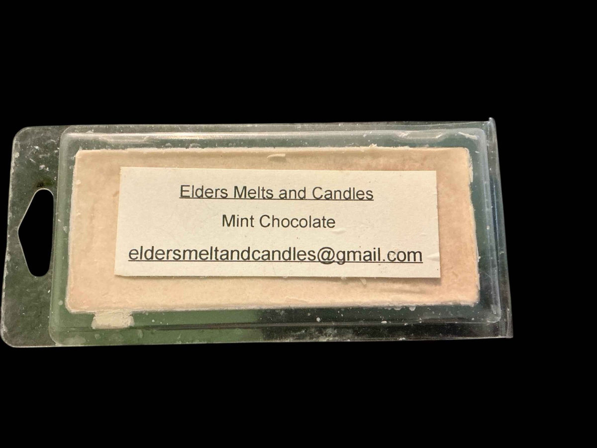 Mint Chocolate Soy Wax Melt - Indulge Your Senses with Decadent Aromatherapy - Elders Snap Bar