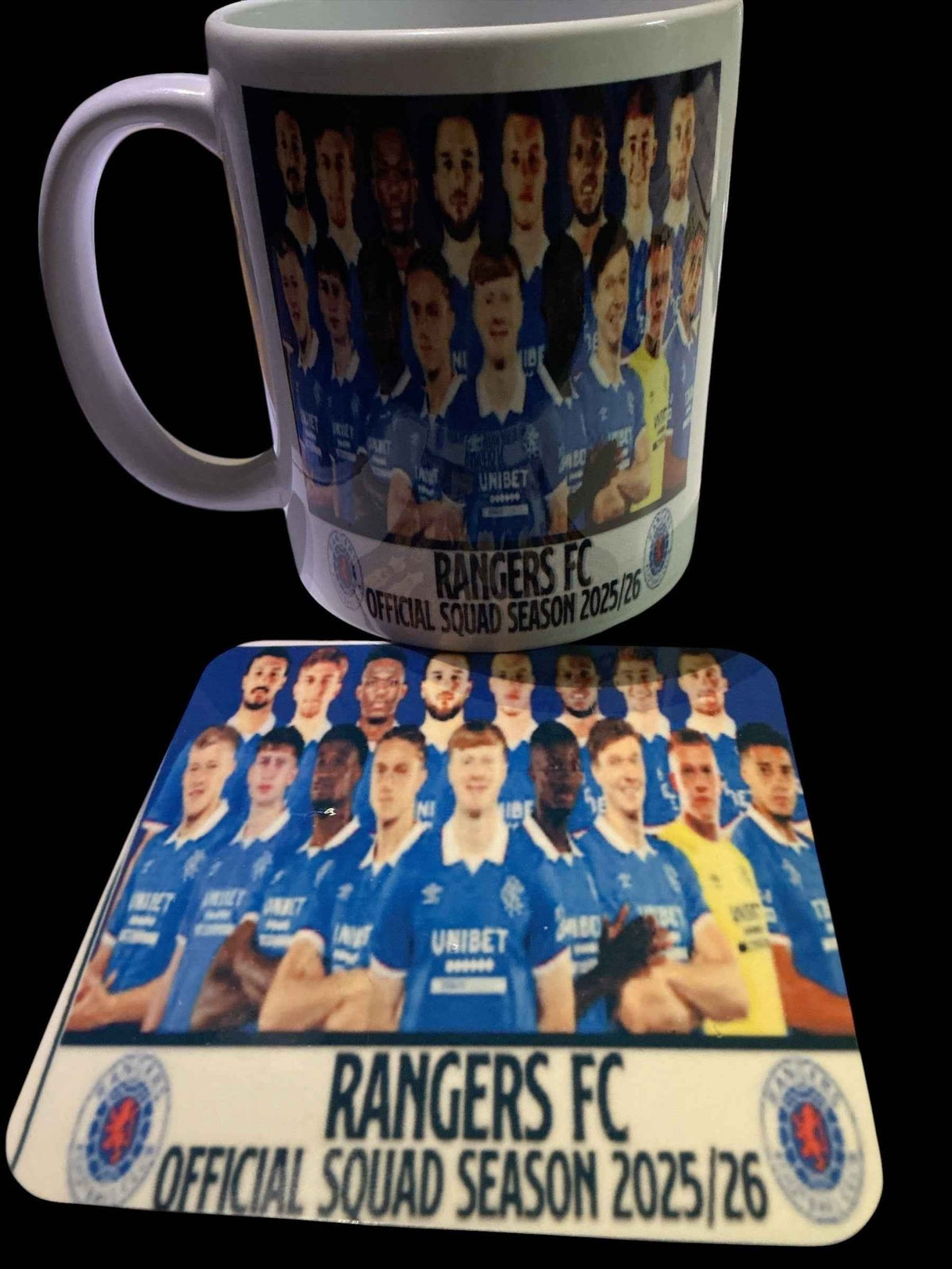 Rangers Mug & Coaster - Elders Snap Bar