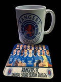 Rangers Mug & Coaster - Elders Snap Bar