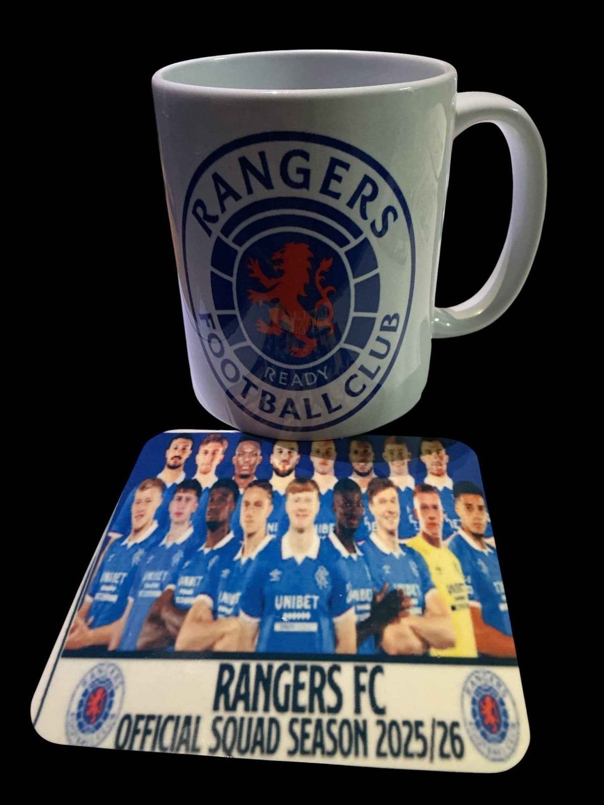 Rangers Mug & Coaster - Elders Snap Bar