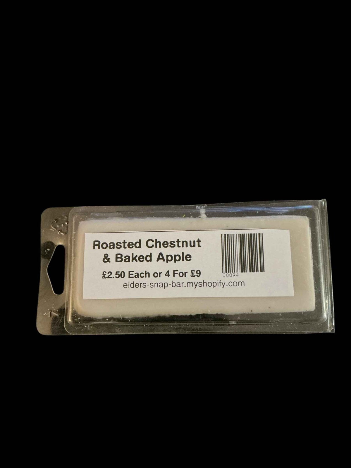 Roasted Chestnut & Baked Apple - Elders Snap Bar
