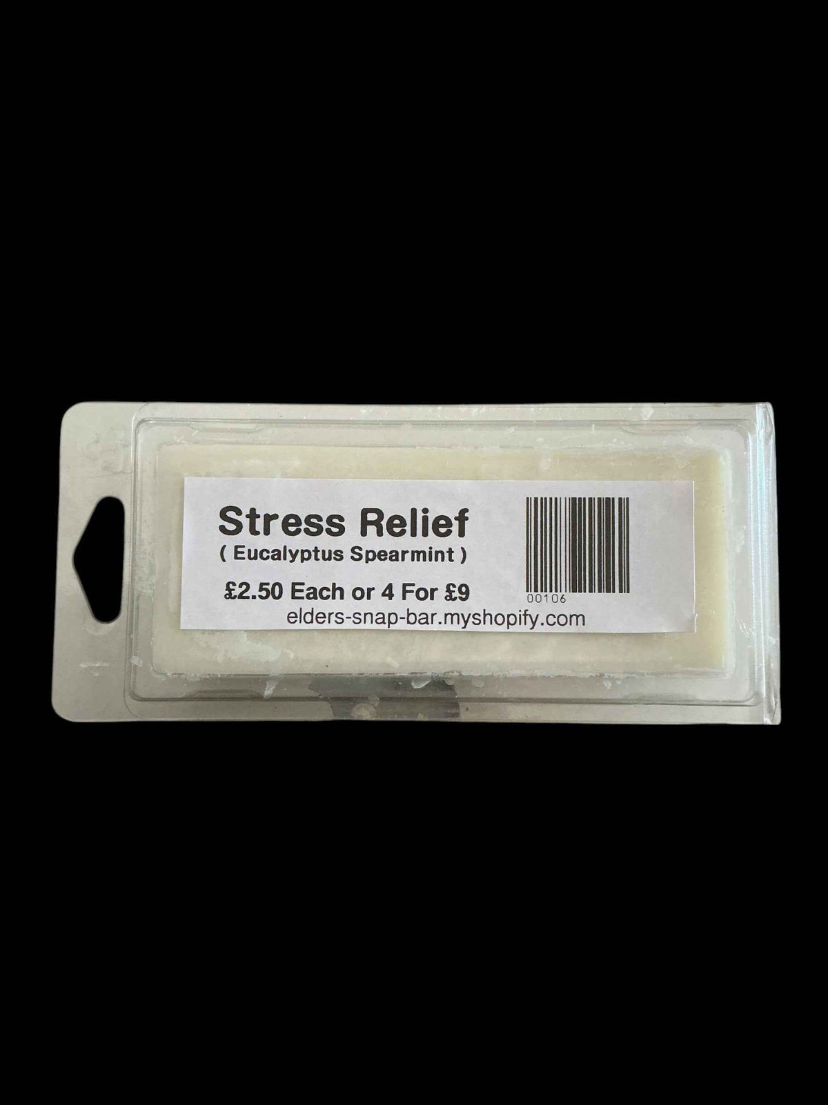 Stress Relief ( Eucalyptus Spearmint ) - Elders Snap Bar
